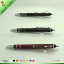 Wave Clip Metal Pen with String Circle School Supplies Wholesale